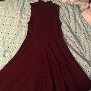 Maroon dress!